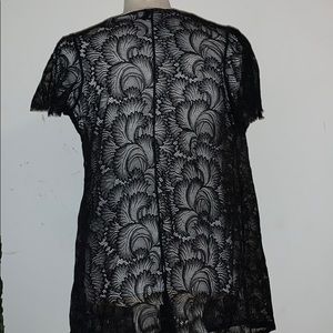 Chic and sexy black lace cardigan 🖤 never used